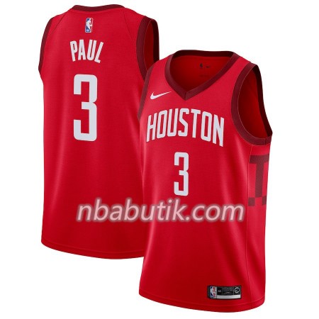 NBA Mænd Trøje Houston Rockets Chris Paul 3 2018-19 Nike Rød Swingman NBA Mænd Trøje Houston Rockets Chris Paul 3 2018-19 Nike Rød Swingman